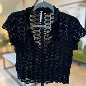 Free People Sheer Top